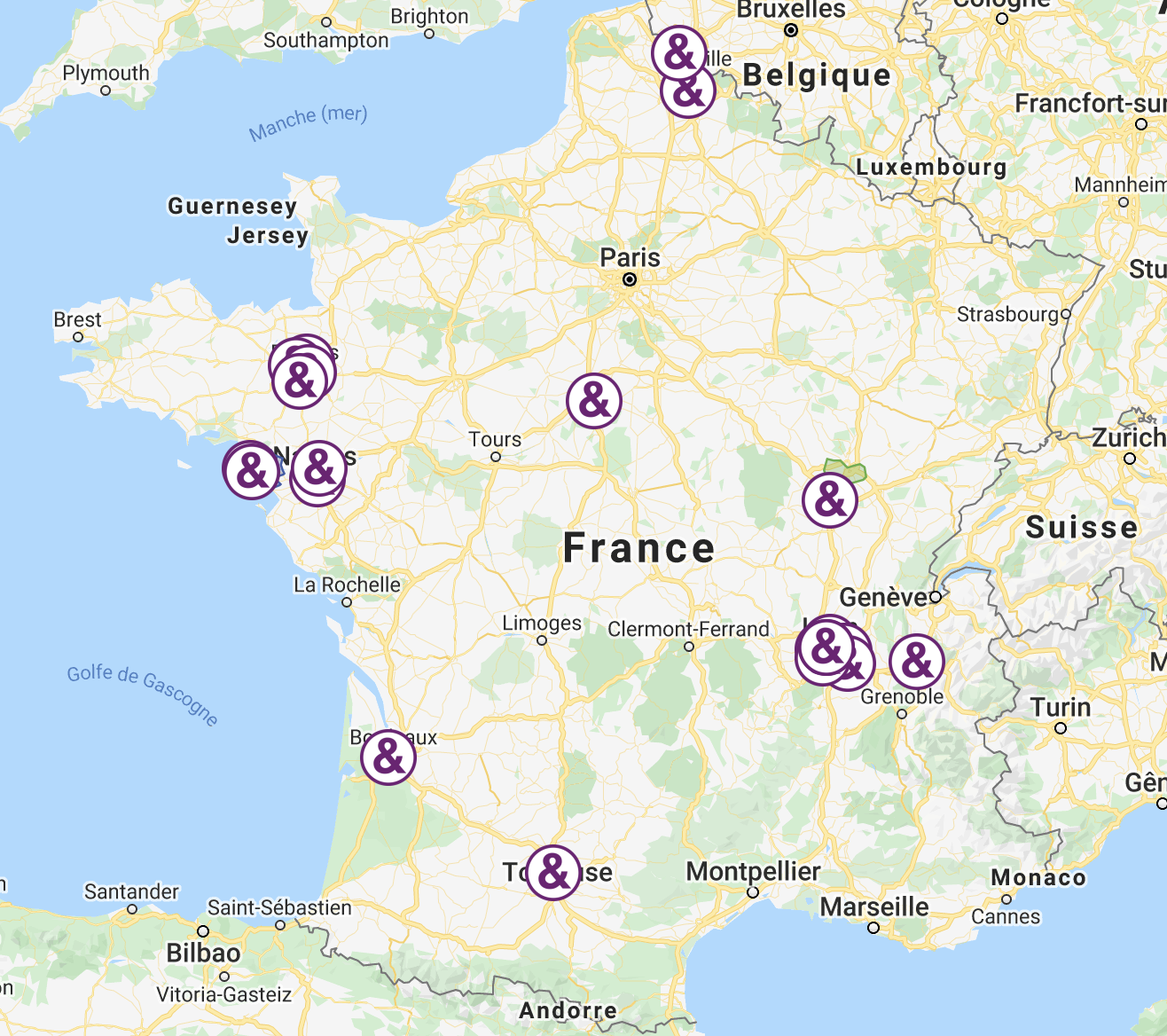 Nantes, Bordeaux, Toulouse !